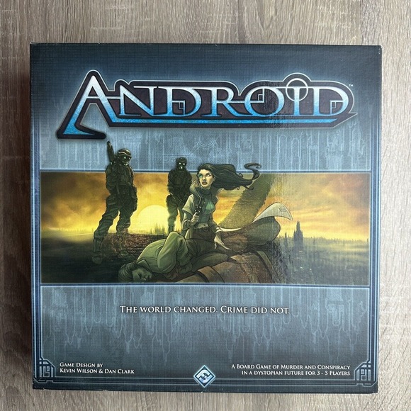 Android Board Game Fantasy Flight 2008 Kevin Wilson 99% Complete Original. EUC - Picture 7 of 16